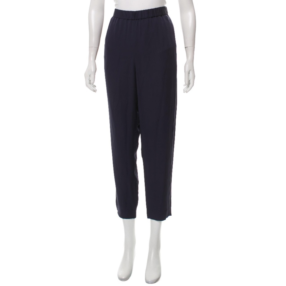 100% Silk High Rise Pants, Sz L